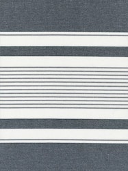 Toweling-Lakeside-mørk grå med hvite og grå striper