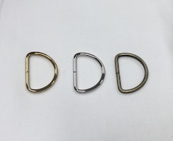 Veske D-Ring Metal-2,5 cm (1 inch)