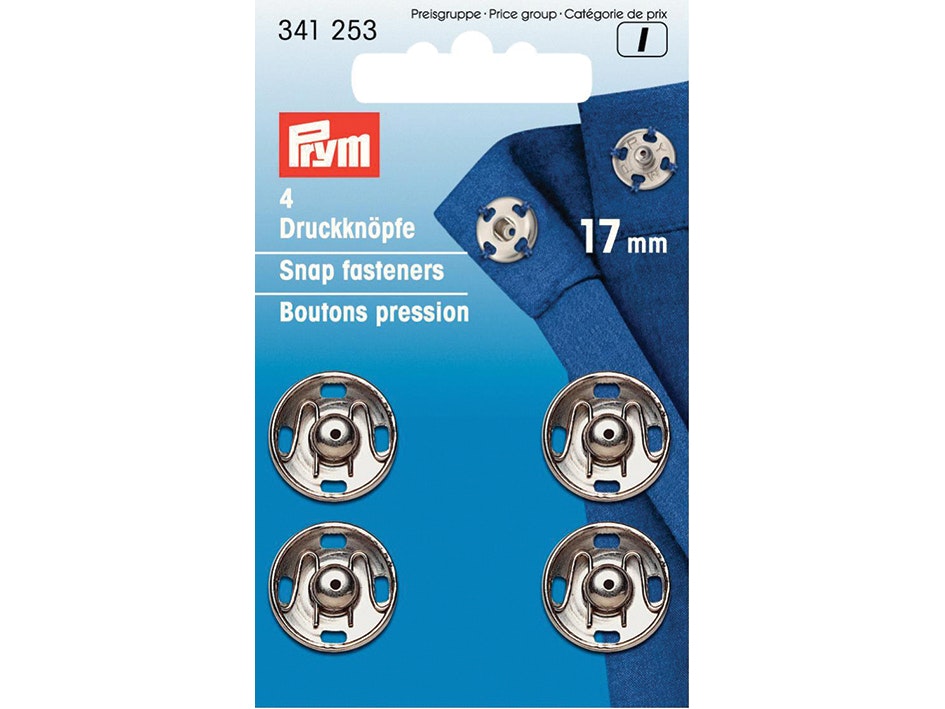 Prym Patentknapper 17mm 4stk