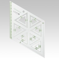 Quilting Piecing Template trekant