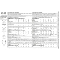 Simplicity1208- Kjole og hårbånd til barn