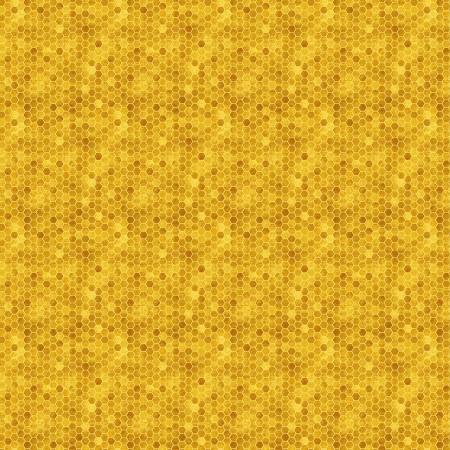 QUEEN BEE-Tiny Honeycomb Pattern