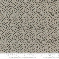 Main Street-taupe med svarte bladeranker