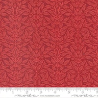 Flower Press Crimson- Rød med blader