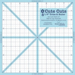 Cute cuts -square up linjal -8,5 "