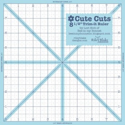 Cute cuts -square up linjal -8,5 "