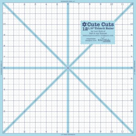 Cute cut -square up linjal -12,5 "