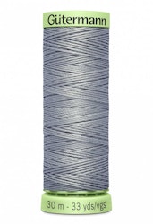 Knapphullstråd - 30m - grå