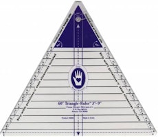 60* Triangle linjal 9 "