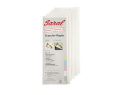 Saral Grafitt overføringspapir Hvit – 5 ark 22x28cm