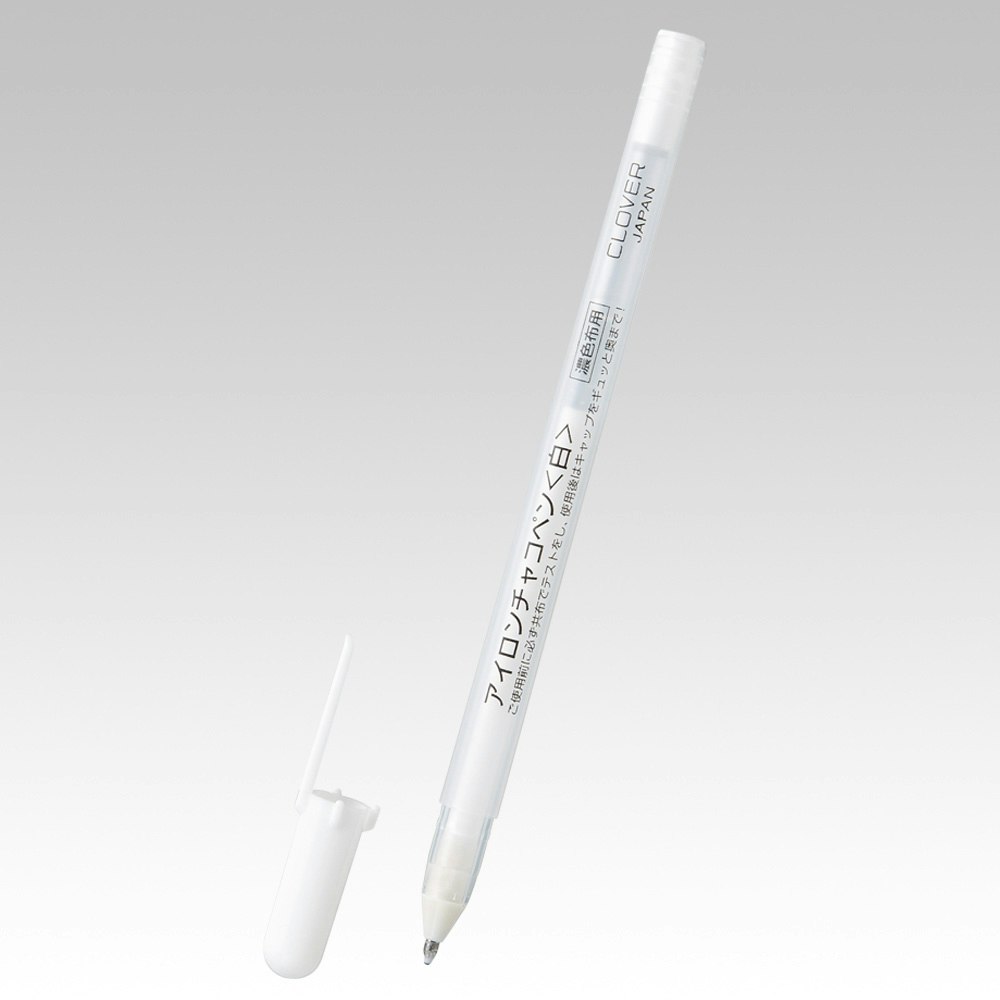 Clover-En hvit markerings penn til mørke stoffer