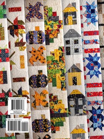 Jelly Roll Quilts for All Seasons-hefte