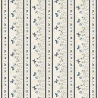 Butterflies and Bloom- Border striper med sommerfugler