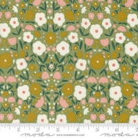 Imaginary Flowers - grønn med blomster