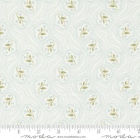 Honeybloom - hvit med blå blomster