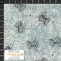 Airy Thistle-skrift turkis
