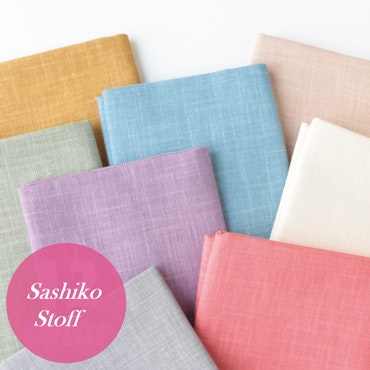 Sashiko Stoff 50x55 cm