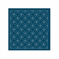 Sashiko sampler Traditional Design Nowaki - indigo