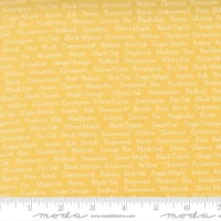 Cozy Up-gul med tekst
