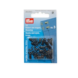 Prym Hekter No 3 , 12 stk pr.pakke