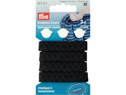 Prym Knappehullstrikk 12mm. -3m knapper