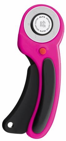 45mm Ergonomic Rotary Cutter-rosa