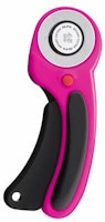45mm Ergonomic Rotary Cutter-rosa