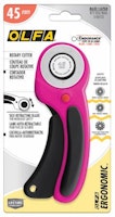 45mm Ergonomic Rotary Cutter-rosa