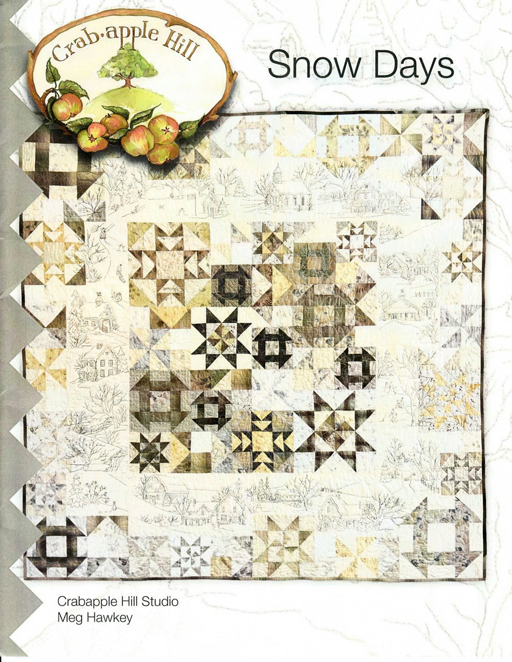 Snow days- Stitchery