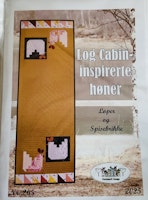 Log Cabin inspirerte høner