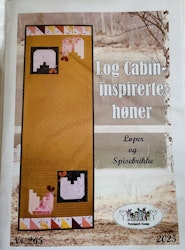 Log Cabin inspirerte høner