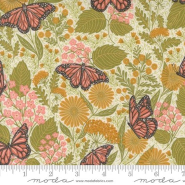 Bee Garden - summer butterfly metalic