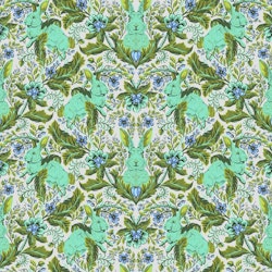 Tula Pink-Full Moon Forest II-HOPPY GO LUCKY