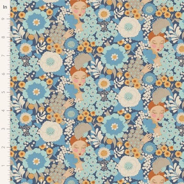 Tilda Wallflower- Blue