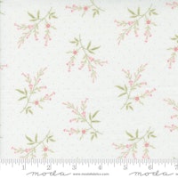 Moda-Muse hvit  blomster