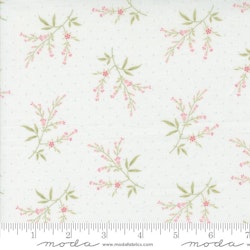Moda-Muse hvit  blomster