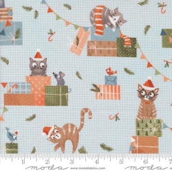 Moda-Purrfect Christmas Frost-lys blå