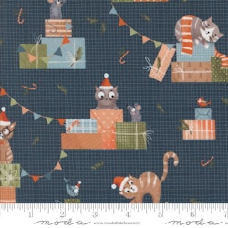 Moda-Purrfect Christmas midnight-mørk blå