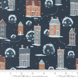 Moda-Purrfect Christmas Houses midnight-mørk blå