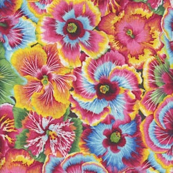 Snow Leopard -Hibiscus Multi