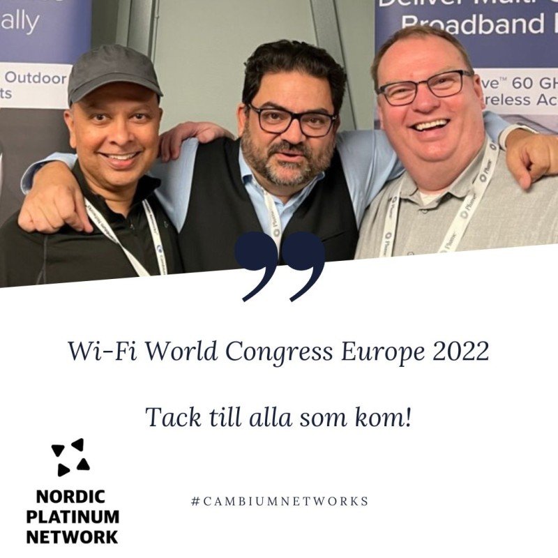 Wi-Fi Now Congress Europe