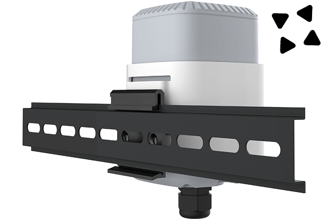 Milesight EM500-LGT, är en sensor utvecklad för mätning av ljusintensitet i tuffa miljöer. Detta är användbart i många applikationer, till exempel ljusstyrkekontroll, säkerhet, trädgårdsodling, blomst