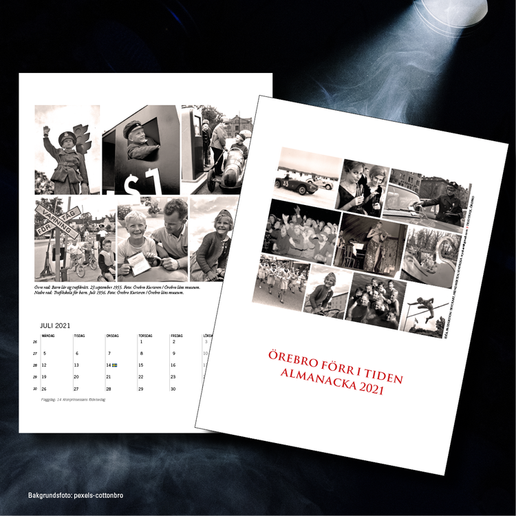 Väggkalender Örebro förr i tiden