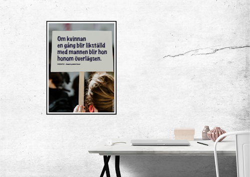 Affisch Sokrates