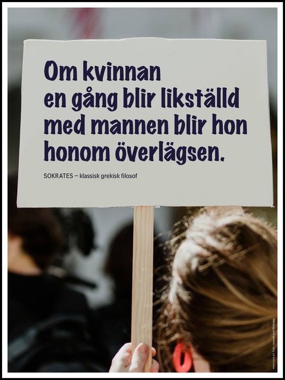 Affisch Sokrates