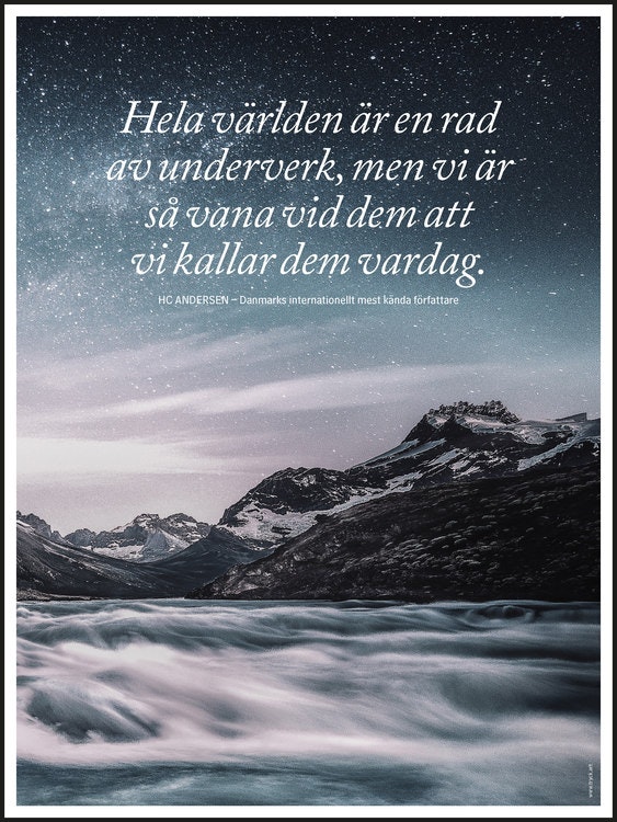 Affisch HC Andersen