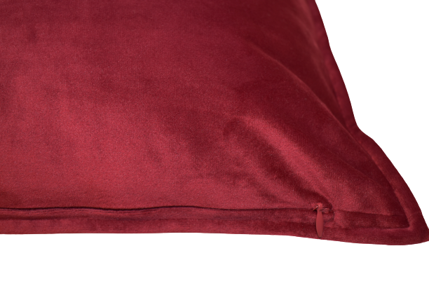 Kuddfodral Sammet Röd - 40 x 60 cm