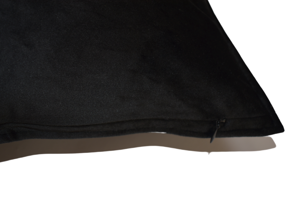 Kuddfodral Sammet Svart - 40 x 60 cm