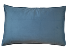 Kuddfodral Sammet Blå - 40 x 60 cm