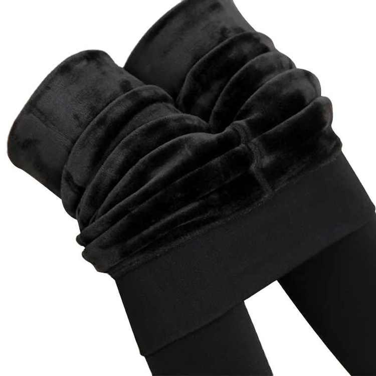 Fodrade Vinterleggings Stretch Svart / Det blir perfekt för dig som gillar att bära leggings